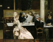 亨利 格维克斯 : Cafe Scene in Paris